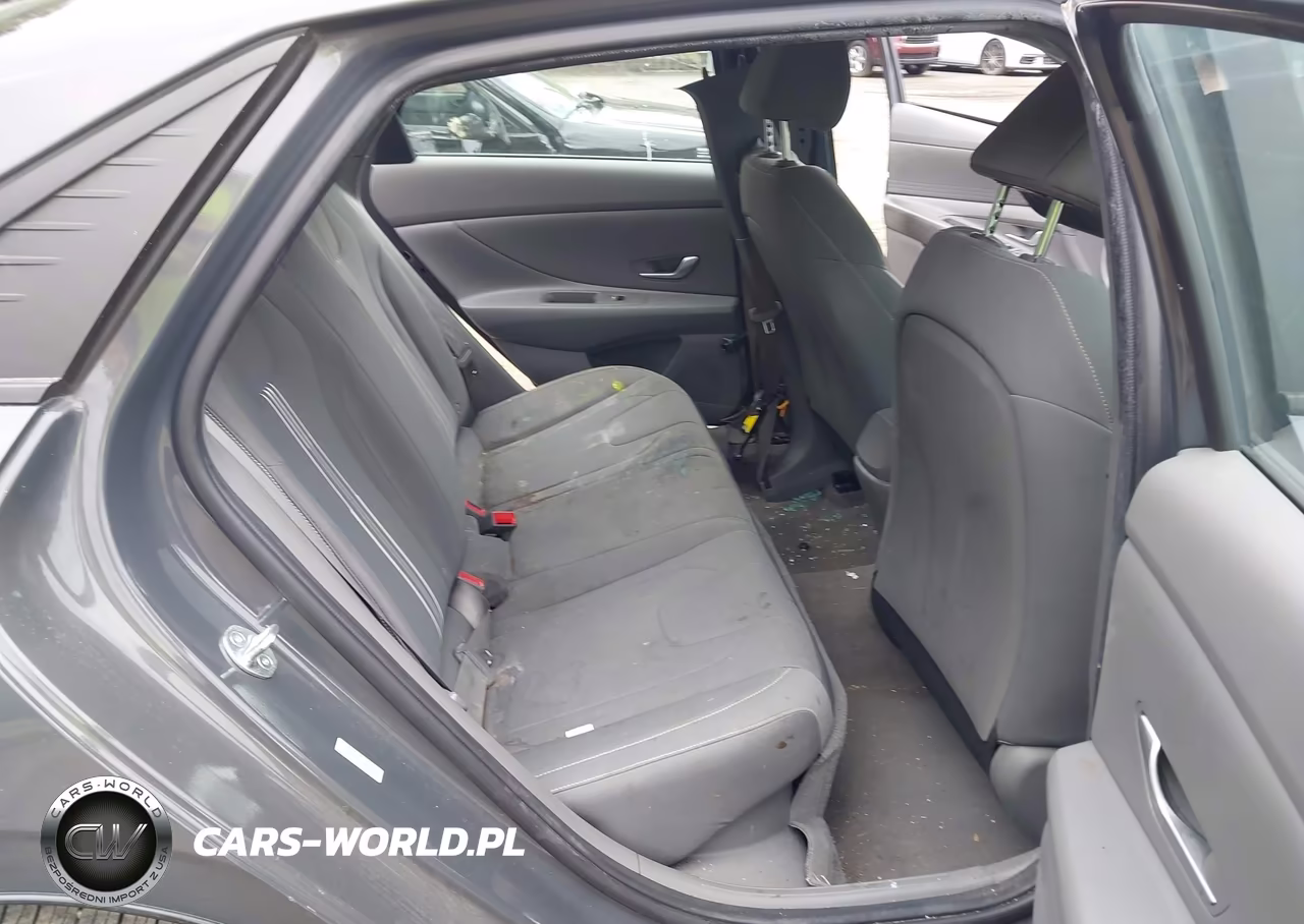 2023 Hyundai Elantra Hybrid Blue VIN:KMHLM4AJ1PU078639 - 8