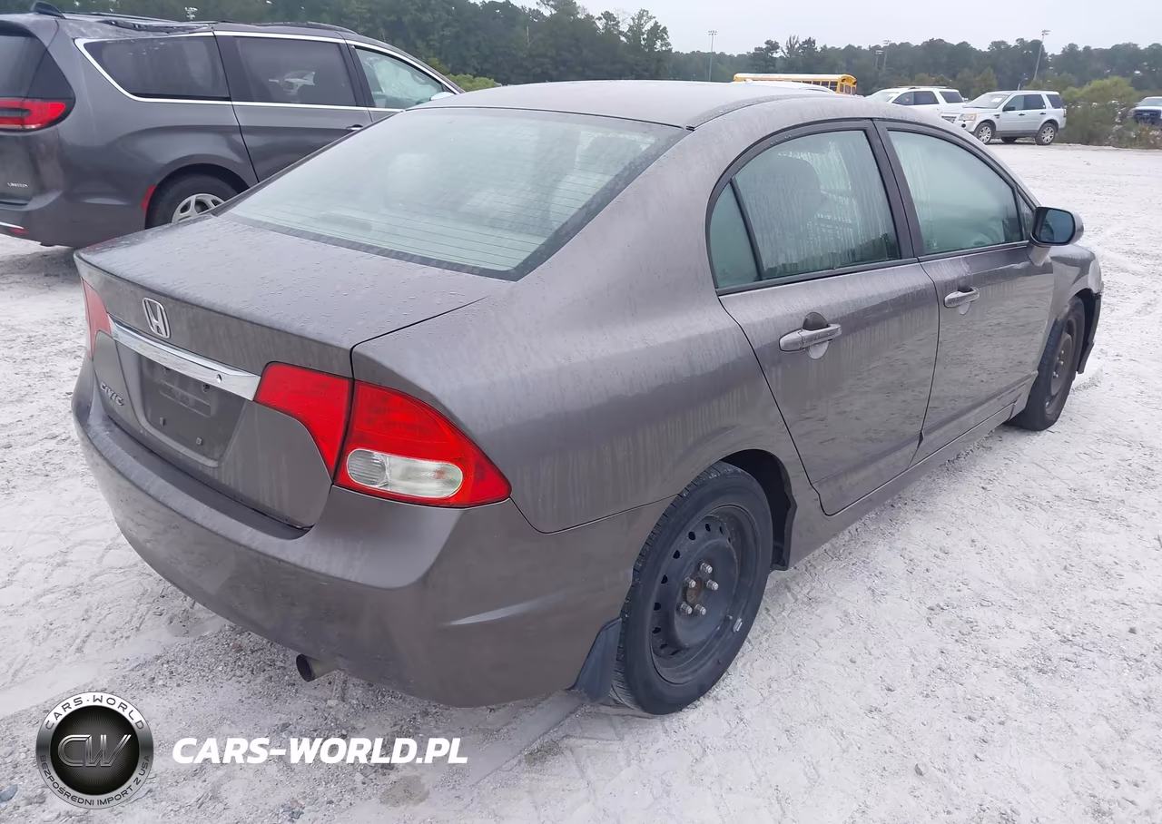 2011 Honda Civic Lx VIN:19XFA1F59BE035243 - 4