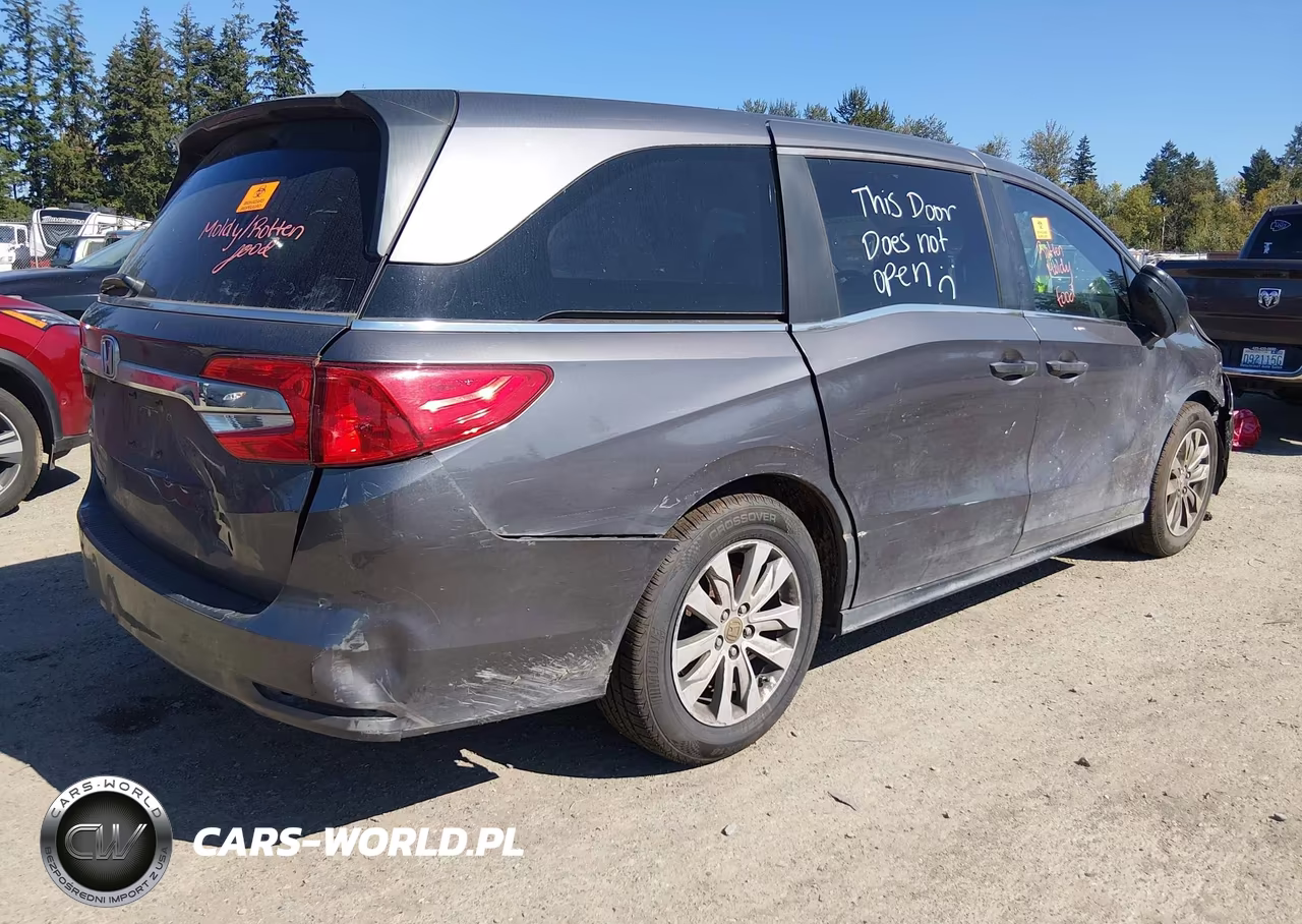 2019 Honda Odyssey Lx VIN:5FNRL6H2XKB069631 - 4