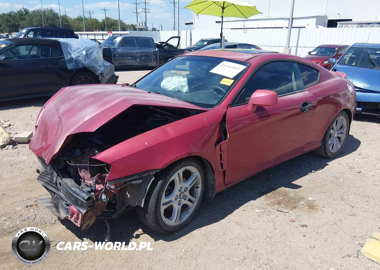 2006 Hyundai Tiburon Gt-Gt Limited-Se VIN:KMHHN65F96U187630 - 2