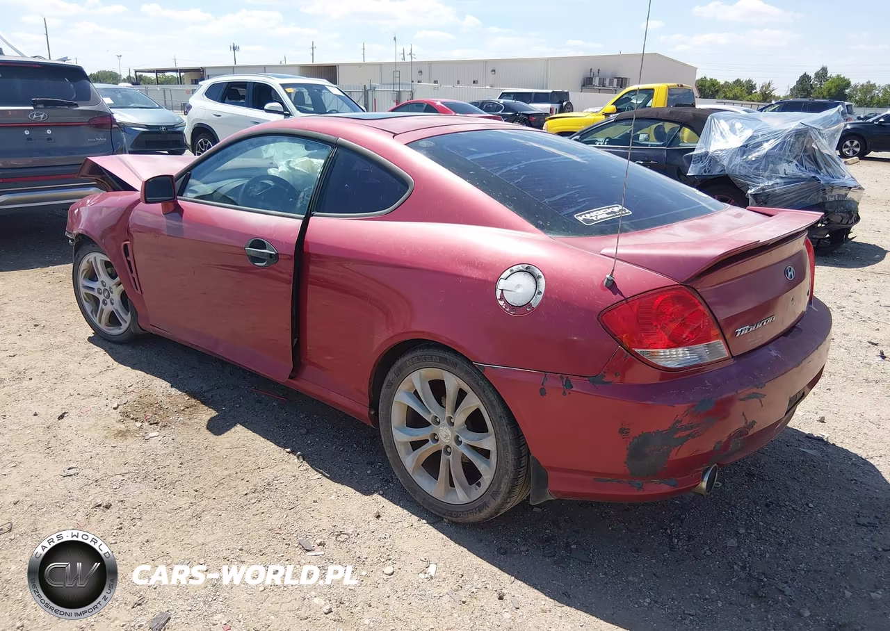2006 Hyundai Tiburon Gt-Gt Limited-Se VIN:KMHHN65F96U187630 - 3