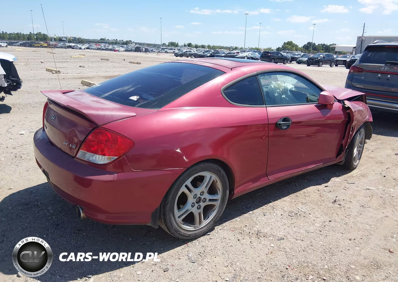 2006 Hyundai Tiburon Gt-Gt Limited-Se VIN:KMHHN65F96U187630 - 4