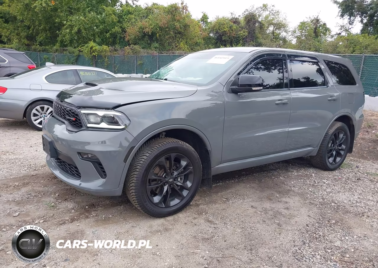 2021 Dodge Durango Gt Plus Awd VIN:1C4RDJDGXMC627396 - 2
