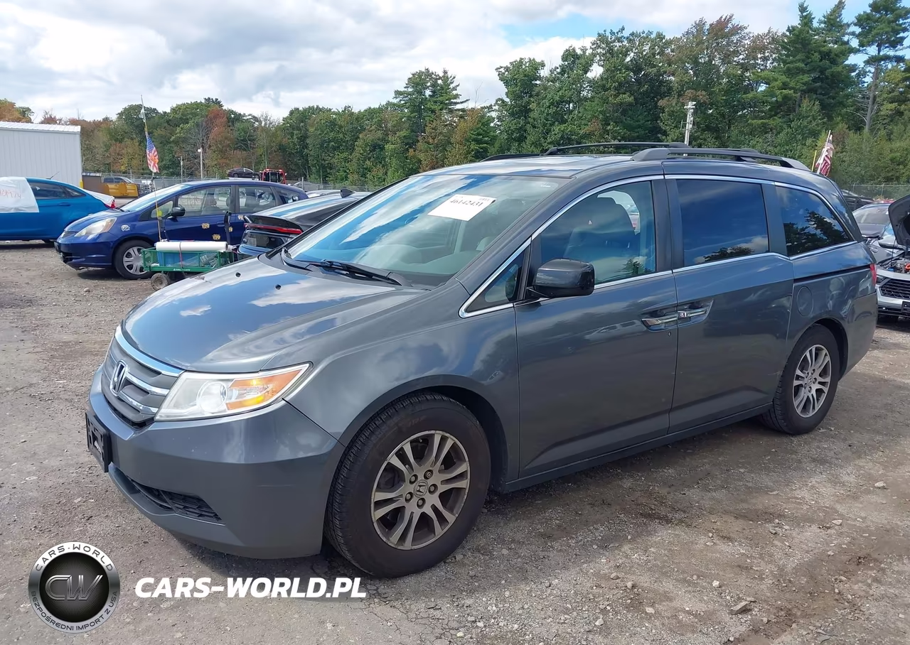 2013 Honda Odyssey Ex-L VIN:5FNRL5H62DB034470 - 2