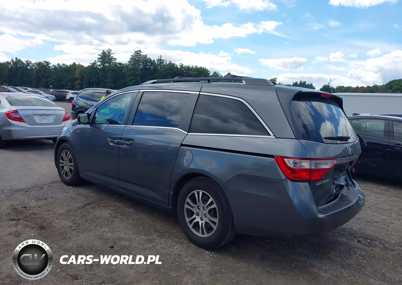 2013 Honda Odyssey Ex-L VIN:5FNRL5H62DB034470 - 3