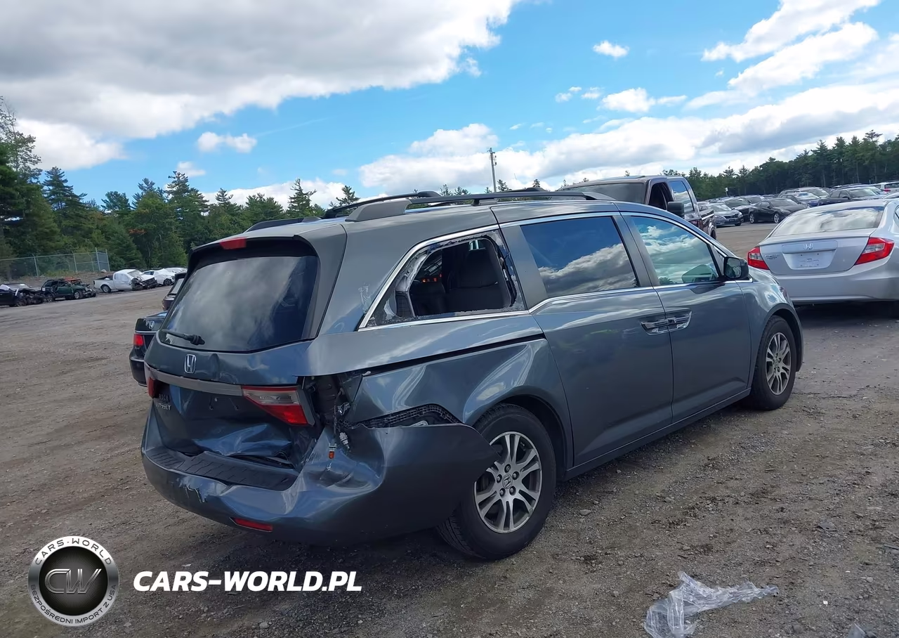 2013 Honda Odyssey Ex-L VIN:5FNRL5H62DB034470 - 4