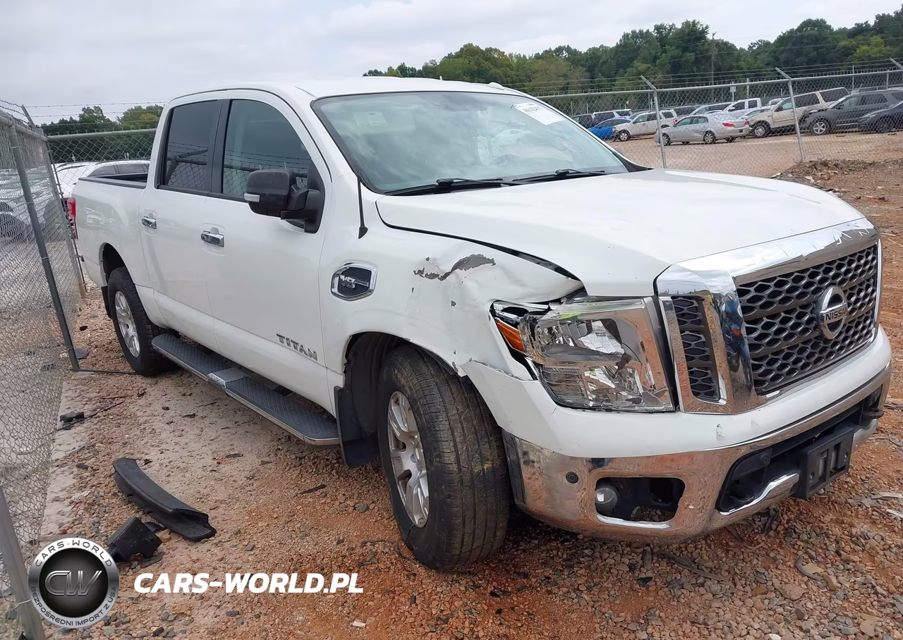 2017 Nissan Titan Sv VIN:1N6AA1E57HN502852 - 1