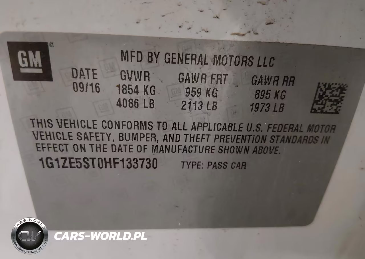 2017 Chevrolet Malibu 1Lt VIN:1G1ZE5ST0HF133730 - 9