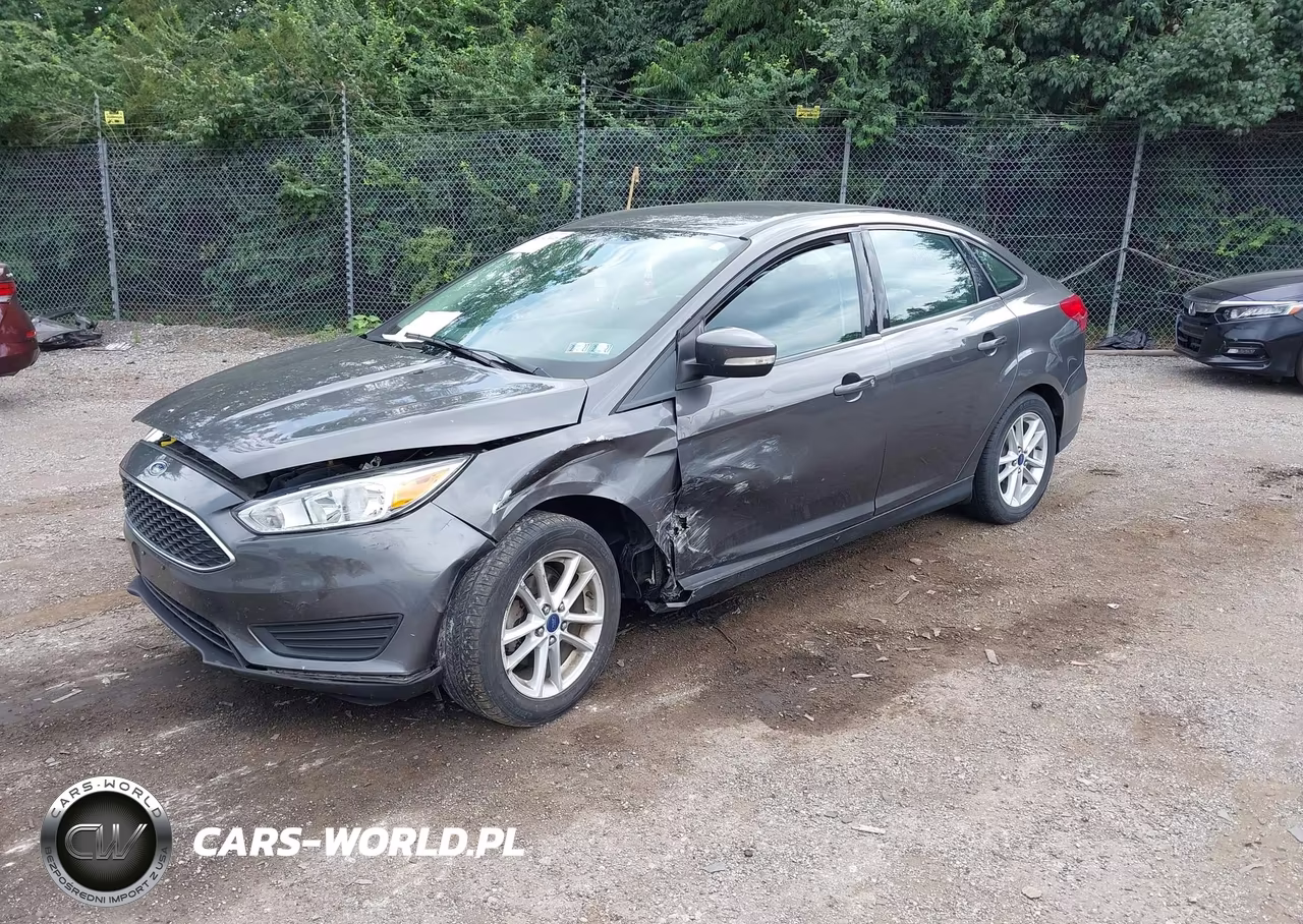 2015 Ford Focus Se VIN:1FADP3F21FL316429 - 2