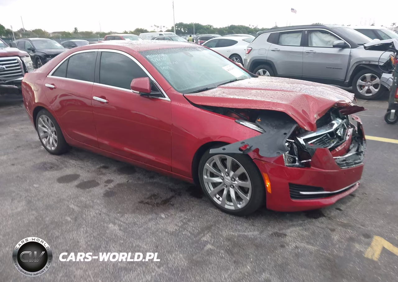 2017 Cadillac Ats Luxury VIN:1G6AB5RX5H0114599 - 1