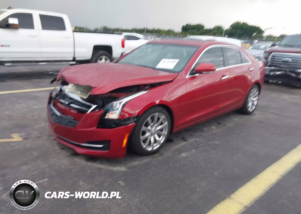 2017 Cadillac Ats Luxury VIN:1G6AB5RX5H0114599 - 2