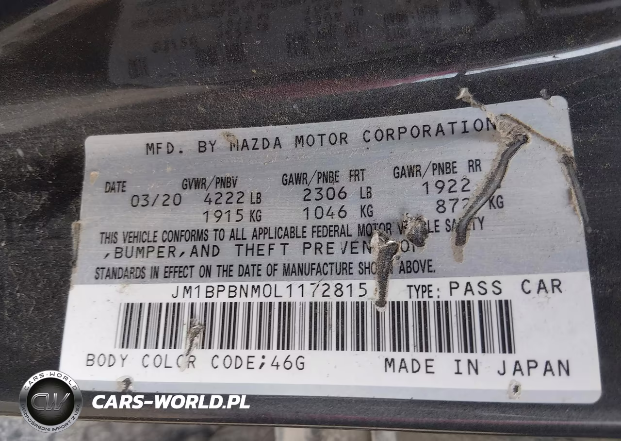 2020 Mazda Mazda3 Premium Package VIN:JM1BPBNM0L1172815 - 9