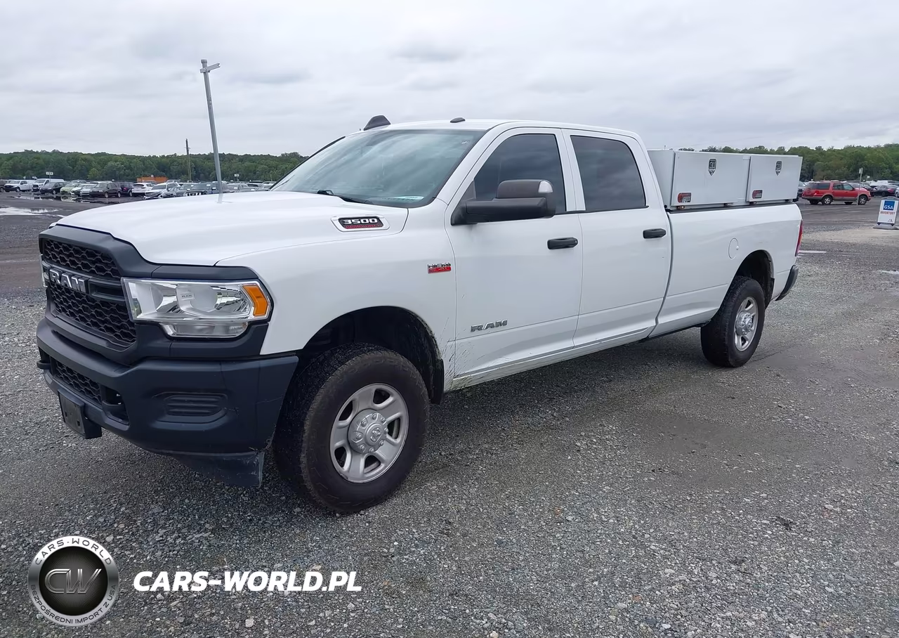 2020 Ram 3500 Tradesman 4X4 8' Box VIN:3C63R3GJ4LG198141 - 2