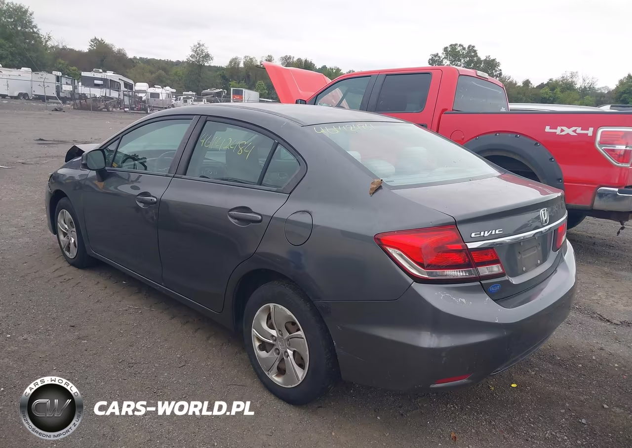 2013 Honda Civic Lx VIN:2HGFB2F5XDH577656 - 3