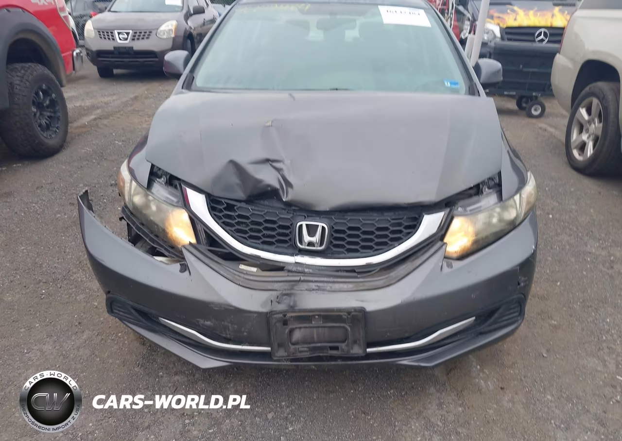 2013 Honda Civic Lx VIN:2HGFB2F5XDH577656 - 6