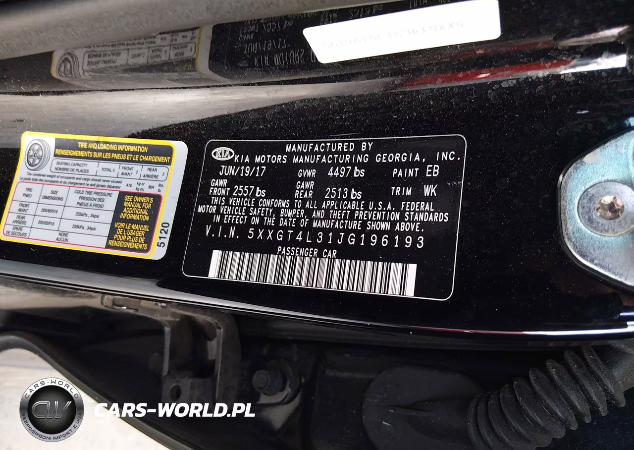 2018 Kia Optima Lx VIN:5XXGT4L31JG196193 - 9