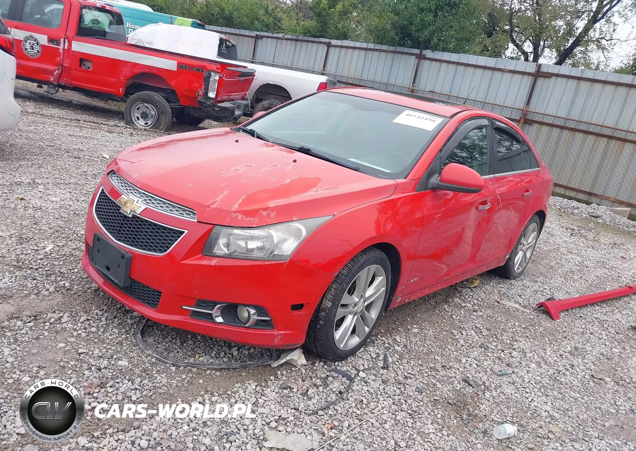 2014 Chevrolet Cruze Ltz VIN:1G1PG5SB6E7373945 - 2