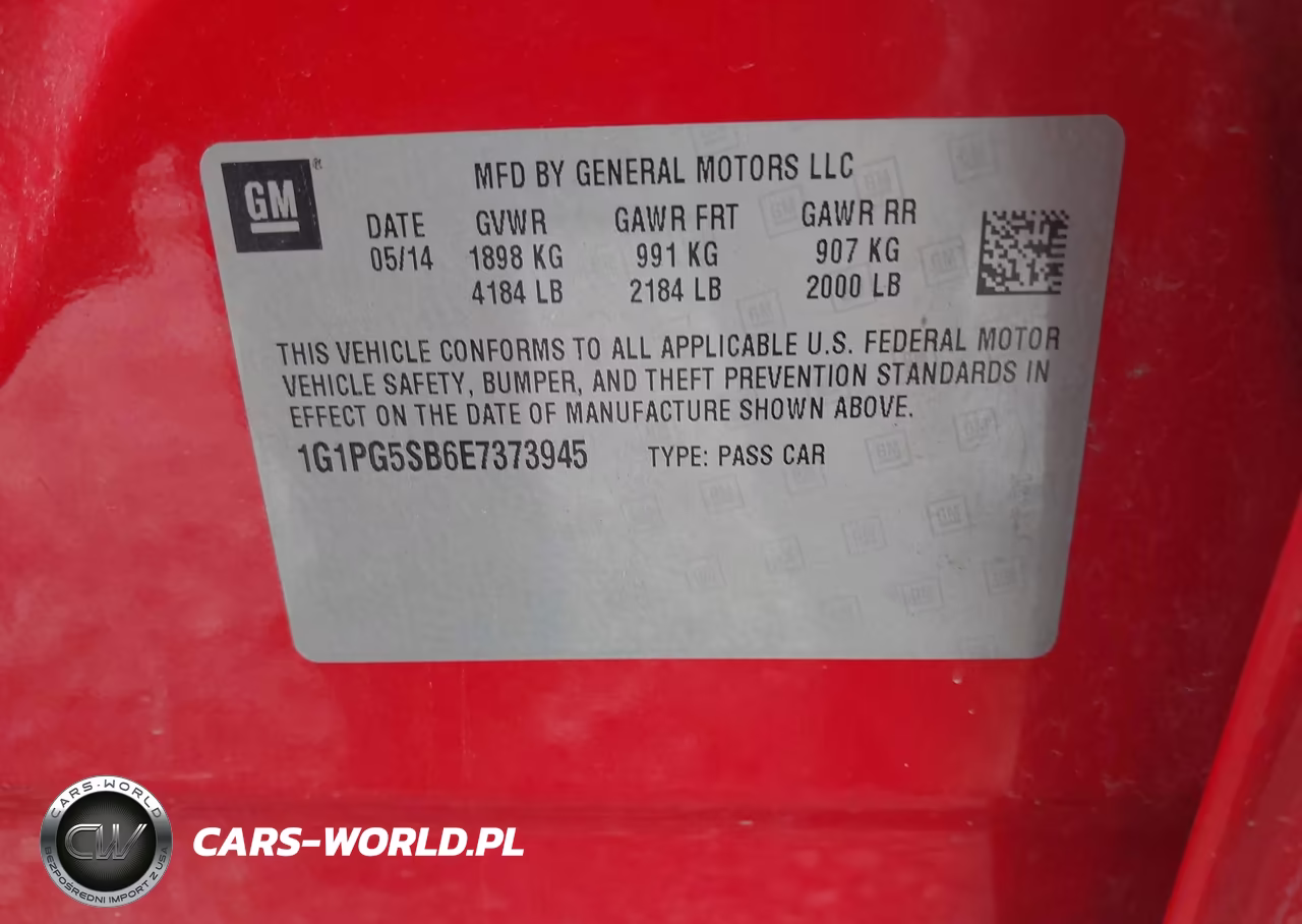 2014 Chevrolet Cruze Ltz VIN:1G1PG5SB6E7373945 - 9