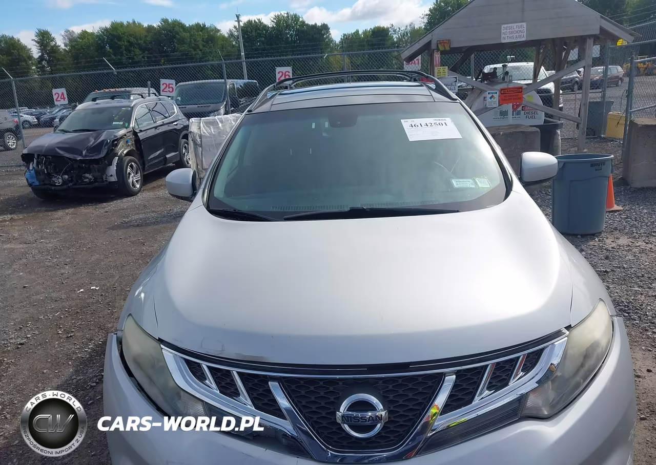 2014 Nissan Murano Sl VIN:JN8AZ1MW6EW516385 - 12