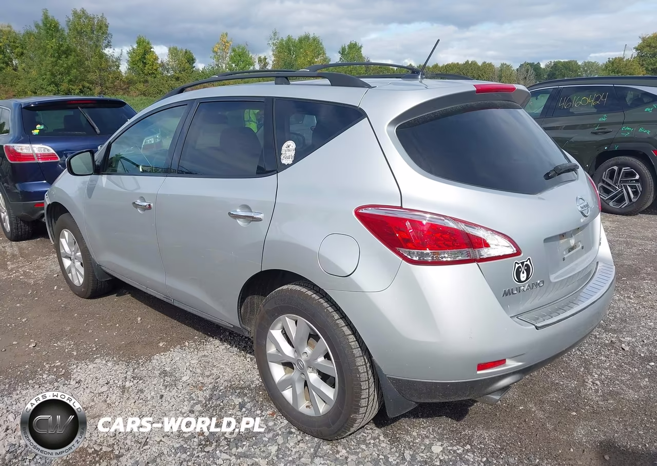 2014 Nissan Murano Sl VIN:JN8AZ1MW6EW516385 - 3