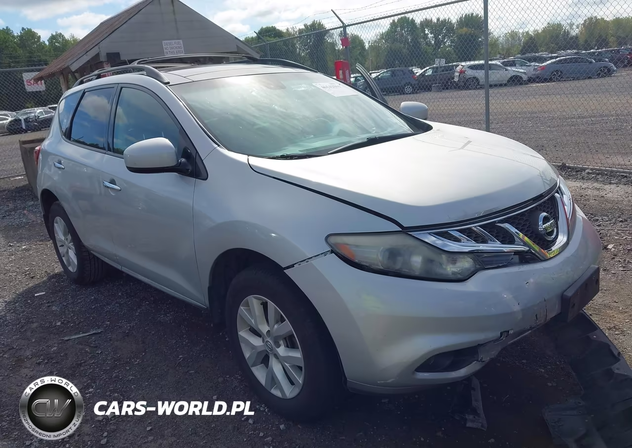 2014 Nissan Murano Sl VIN:JN8AZ1MW6EW516385 - 6