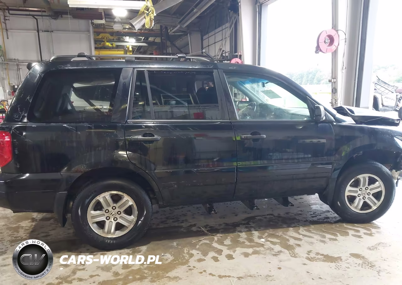 2005 Honda Pilot Ex-L VIN:2HKYF18665H558297 - 14