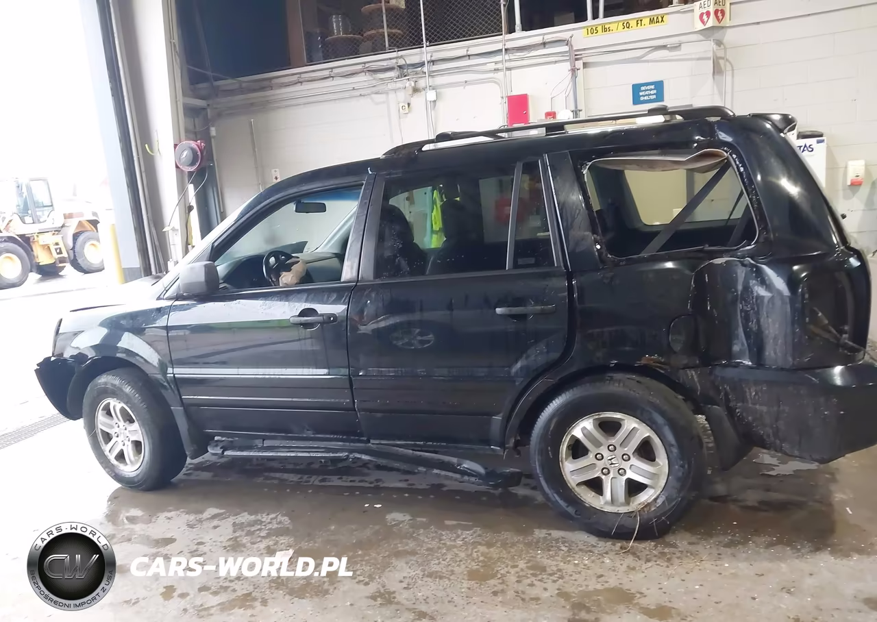 2005 Honda Pilot Ex-L VIN:2HKYF18665H558297 - 15