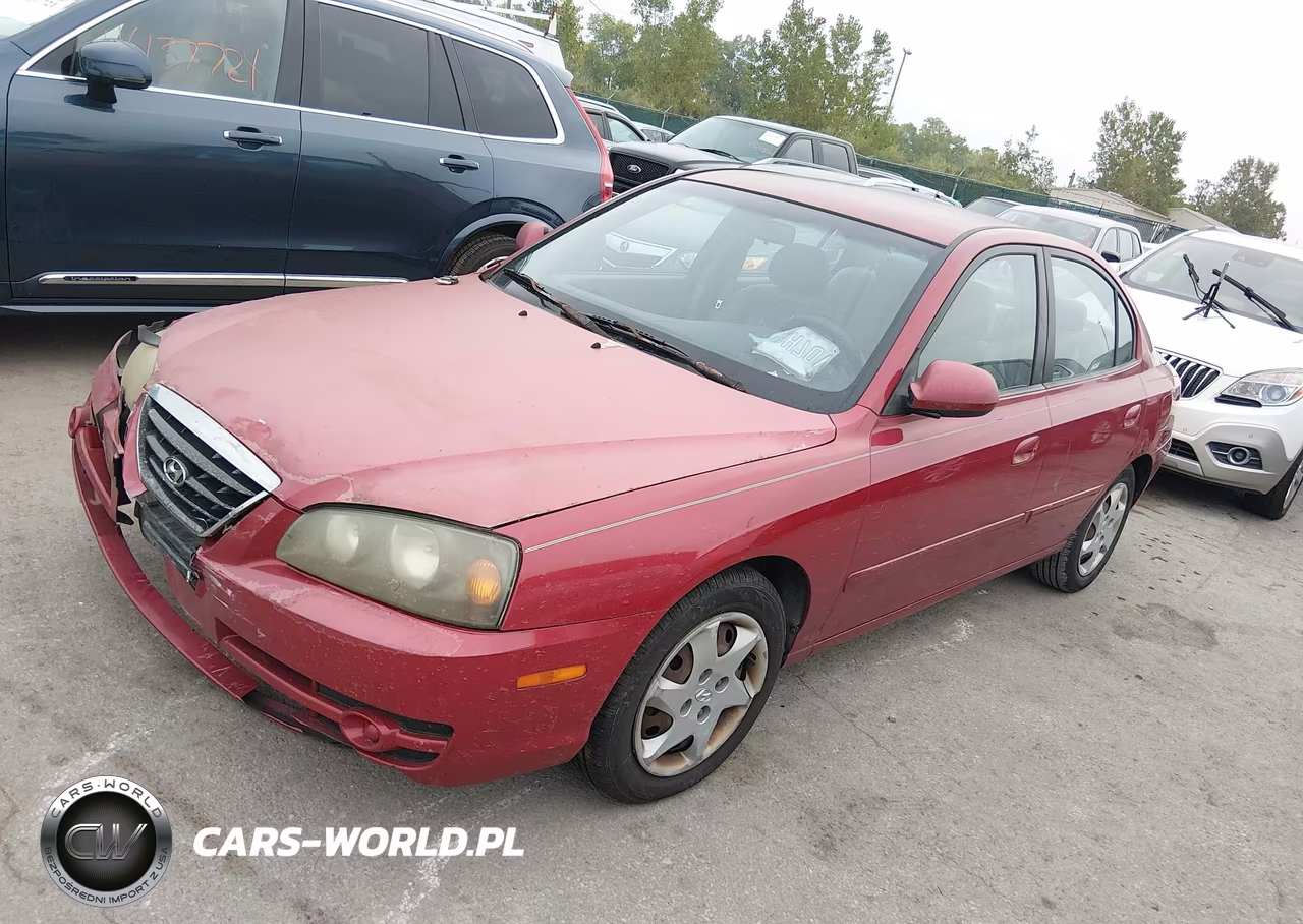 2006 Hyundai Elantra Gls-Limited VIN:KMHDN46D66U311174 - 2
