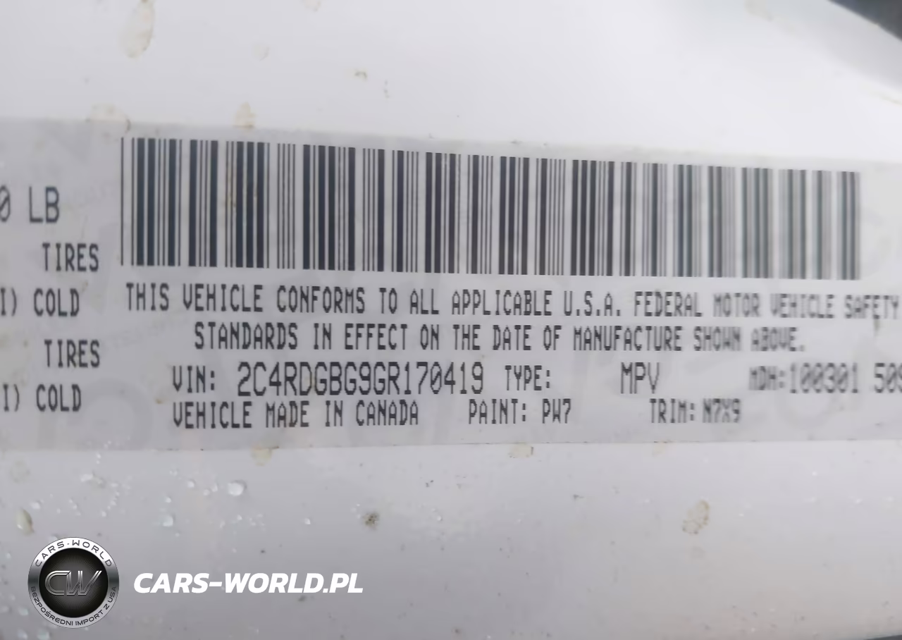 2016 Dodge Grand Caravan Se Plus VIN:2C4RDGBG9GR170419 - 9