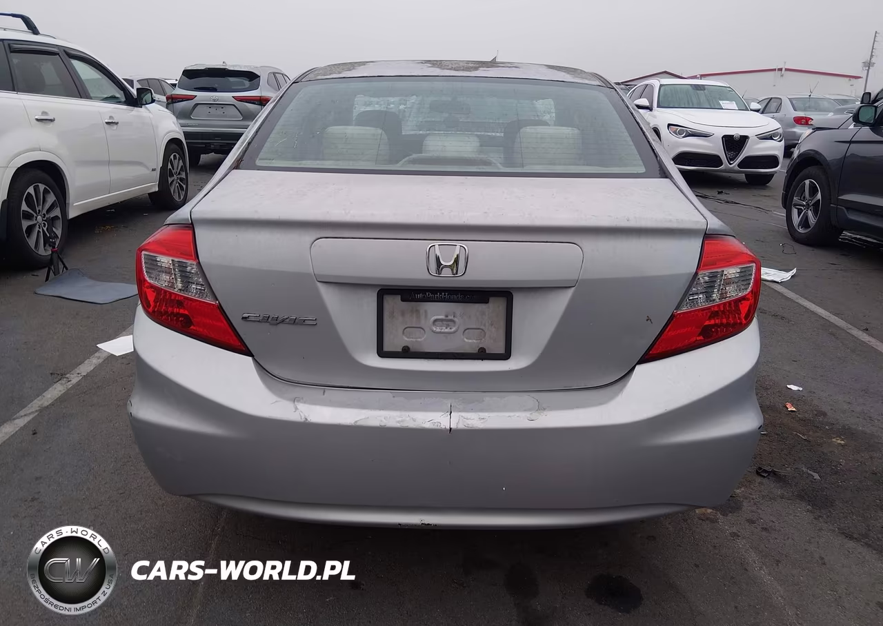 2012 Honda Civic Lx VIN:2HGFB2F58CH310580 - 16