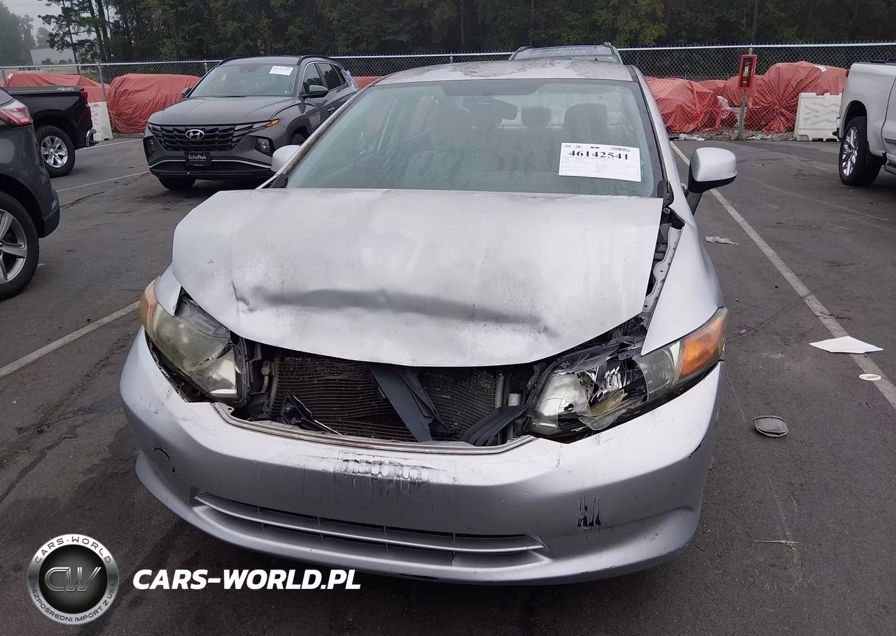 2012 Honda Civic Lx VIN:2HGFB2F58CH310580 - 6