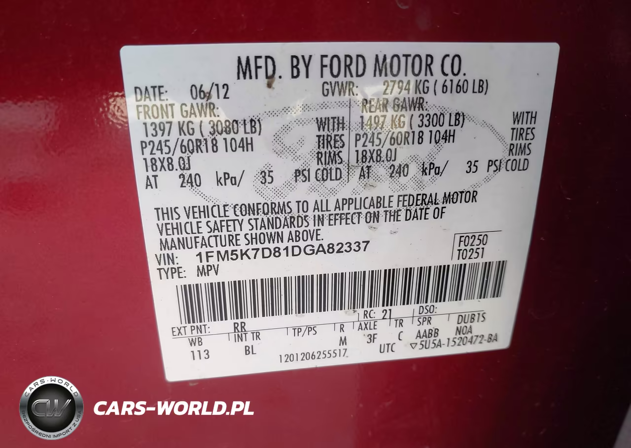 2013 Ford Explorer Xlt VIN:1FM5K7D81DGA82337 - 9