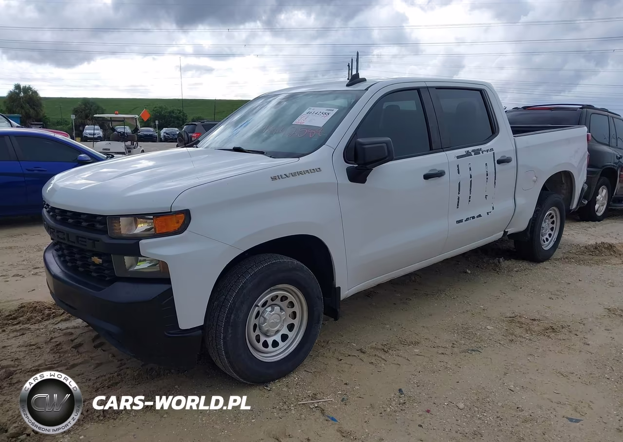2021 Chevrolet Silverado 1500 2Wd Short Bed Wt VIN:3GCPWAEF6MG425532 - 2