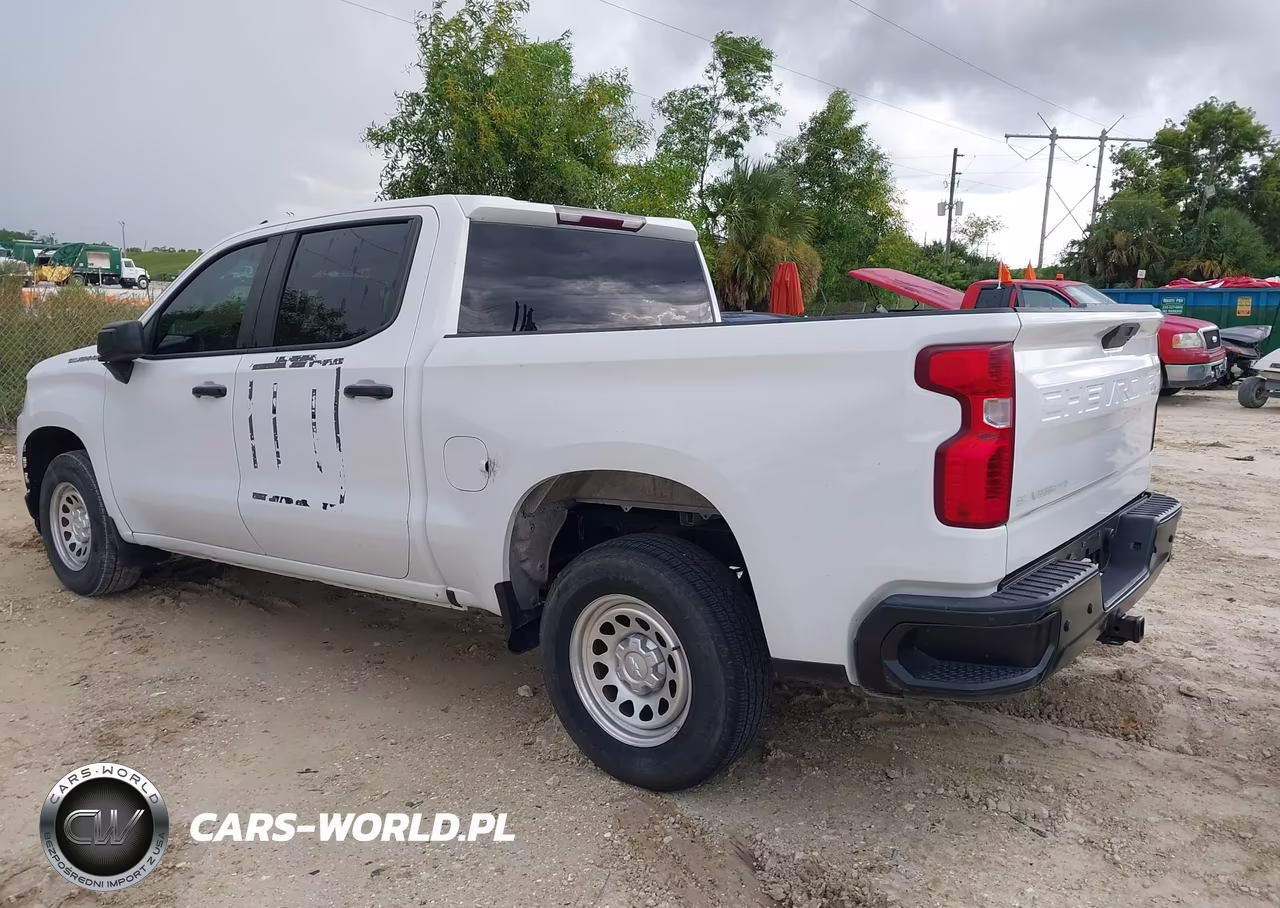 2021 Chevrolet Silverado 1500 2Wd Short Bed Wt VIN:3GCPWAEF6MG425532 - 3