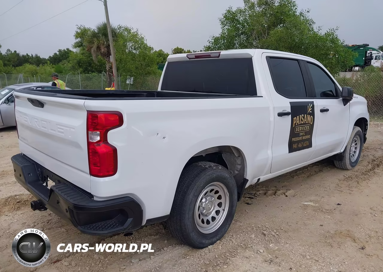 2021 Chevrolet Silverado 1500 2Wd Short Bed Wt VIN:3GCPWAEF6MG425532 - 4