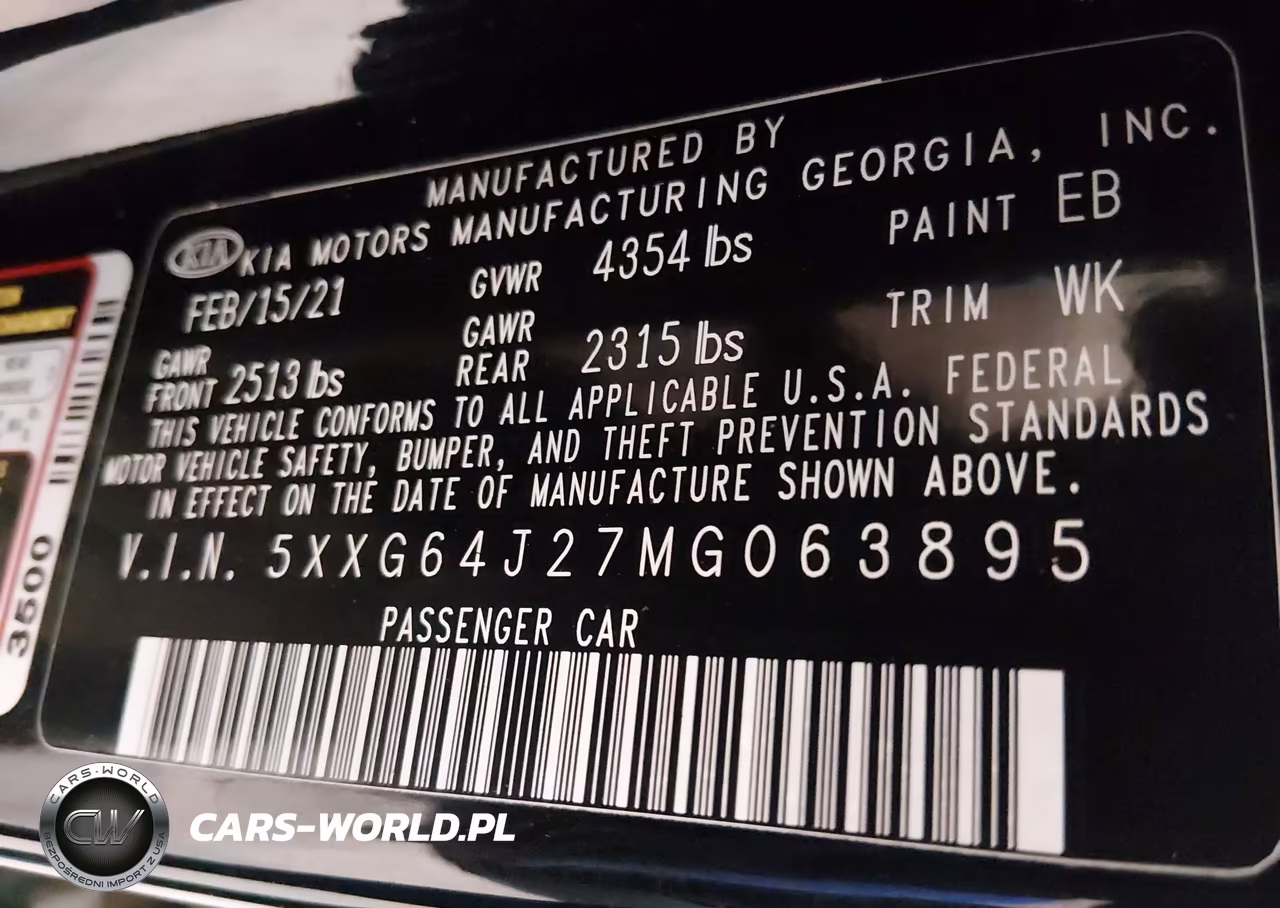 2021 Kia K5 Gt-Line VIN:5XXG64J27MG063895 - 9