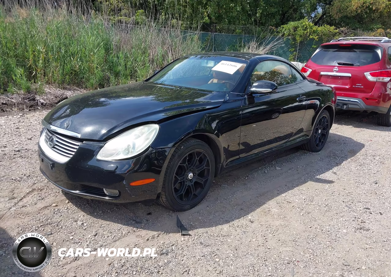 2002 Lexus Sc 430 VIN:JTHFN48Y520011395 - 2