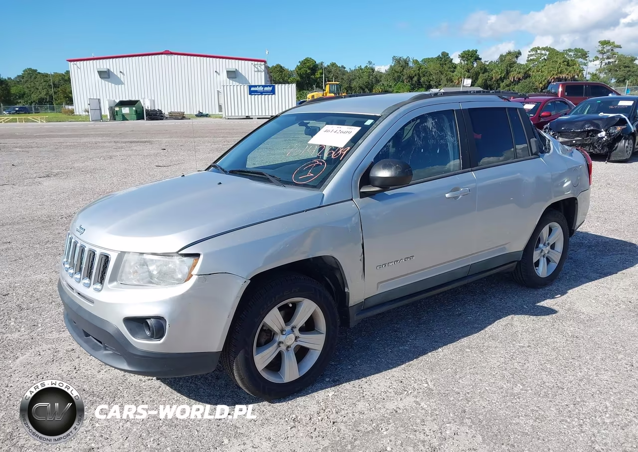 2012 Jeep Compass Sport VIN:1C4NJCBB1CD502550 - 2