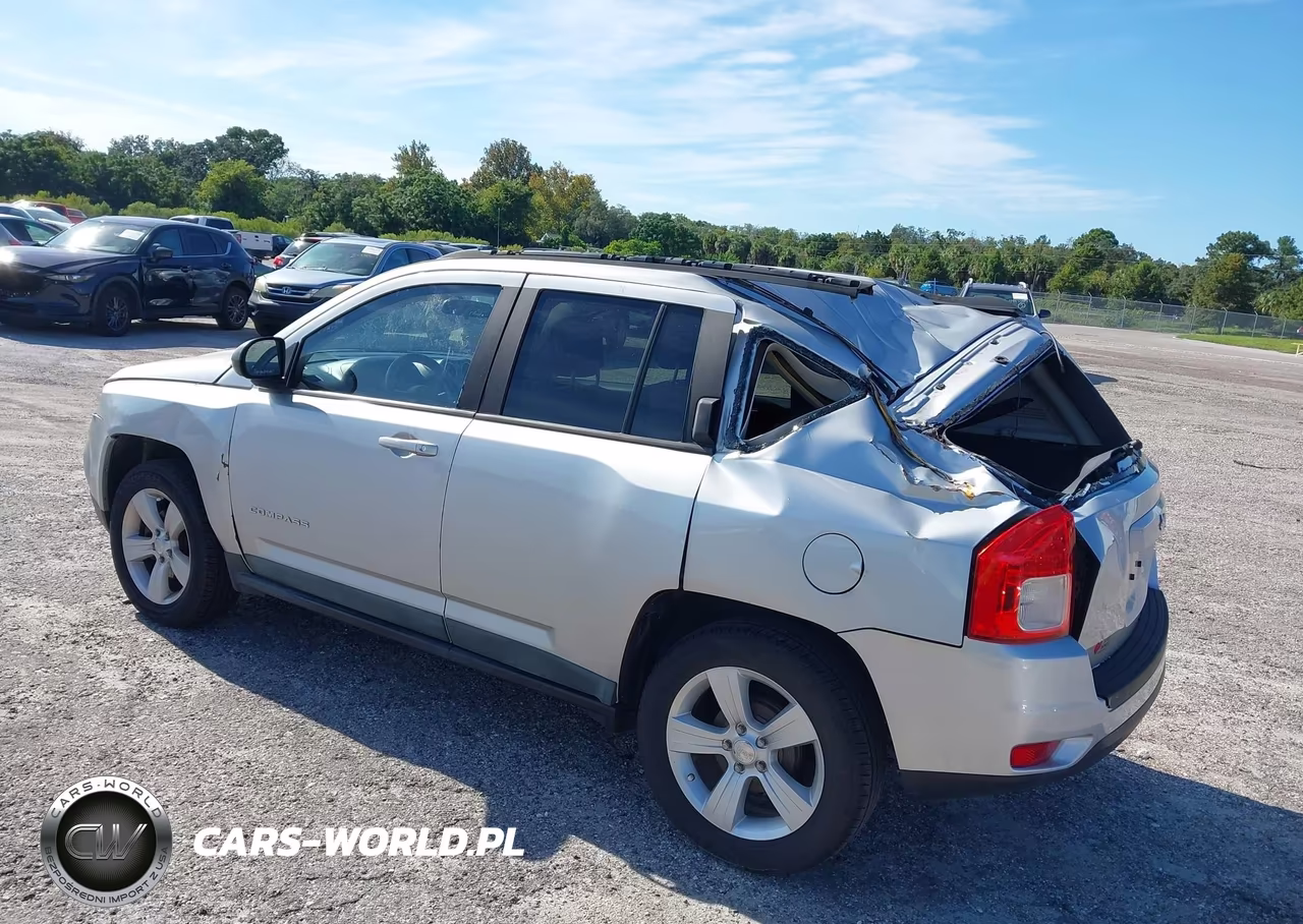 2012 Jeep Compass Sport VIN:1C4NJCBB1CD502550 - 3