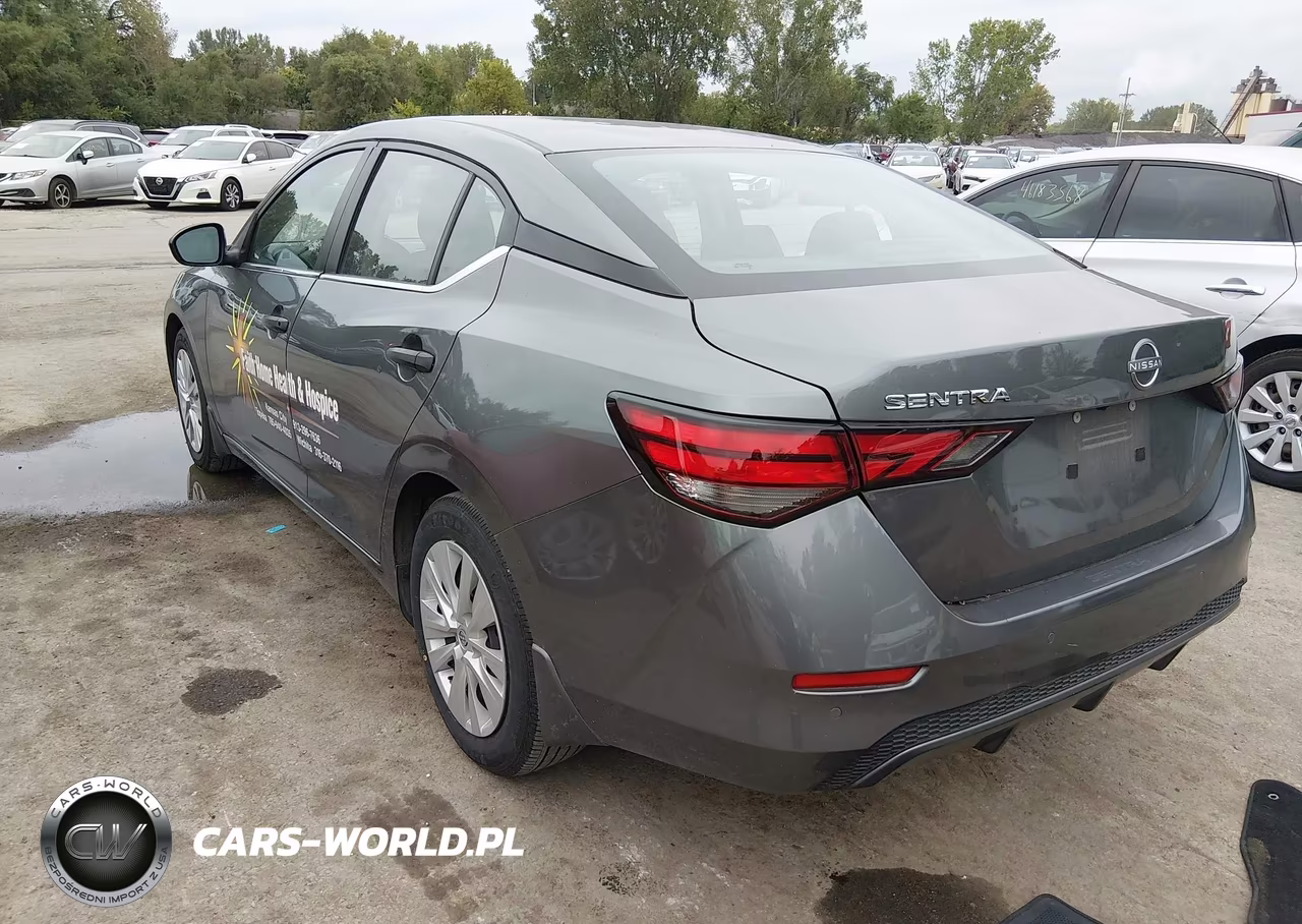 2025 Nissan Sentra S VIN:3N1AB8BV2SY271160 - 3