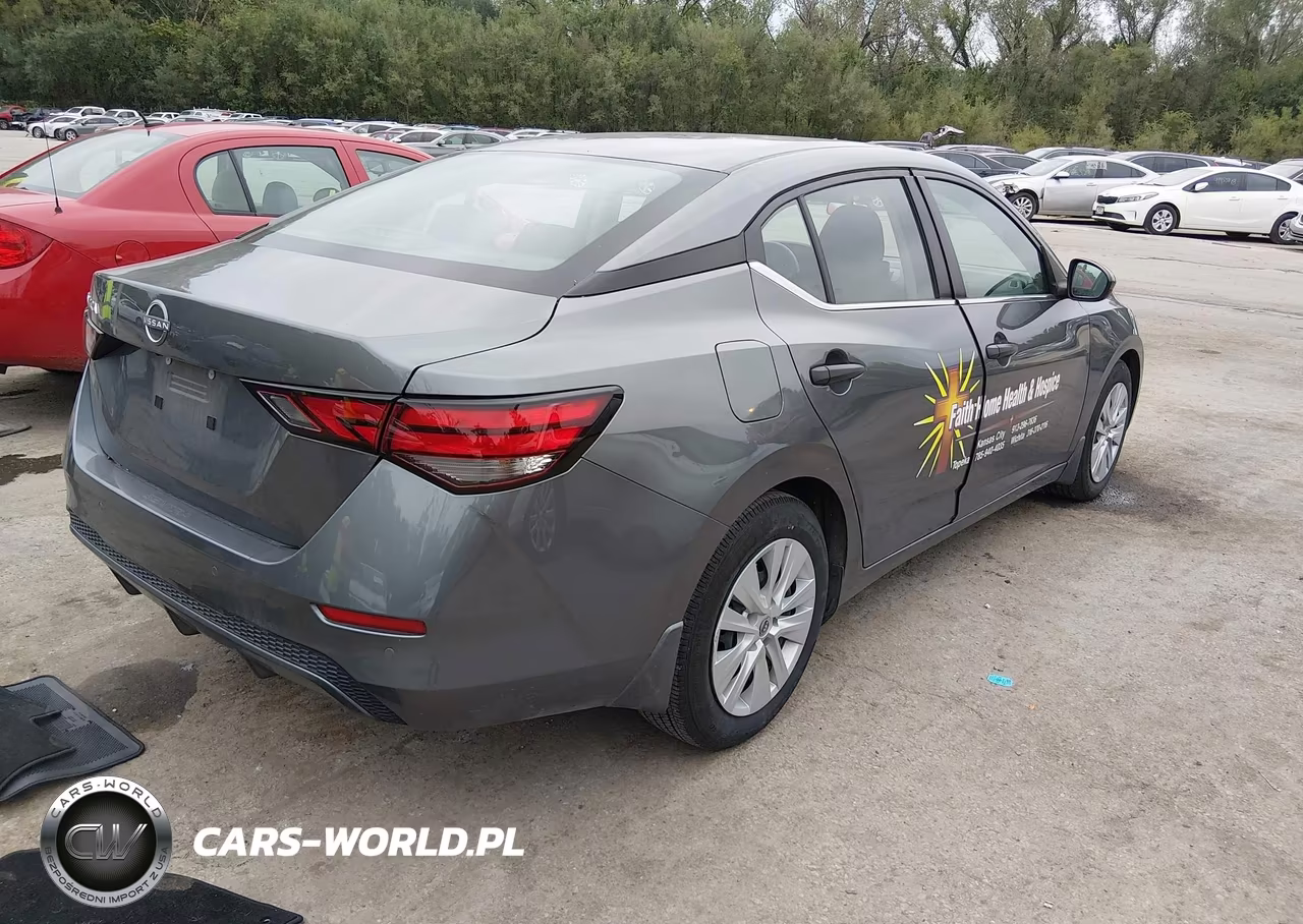 2025 Nissan Sentra S VIN:3N1AB8BV2SY271160 - 4