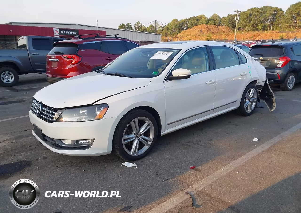 2013 Volkswagen Passat 3.6L V6 Sel Premium VIN:1VWCM7A31DC012310 - 2