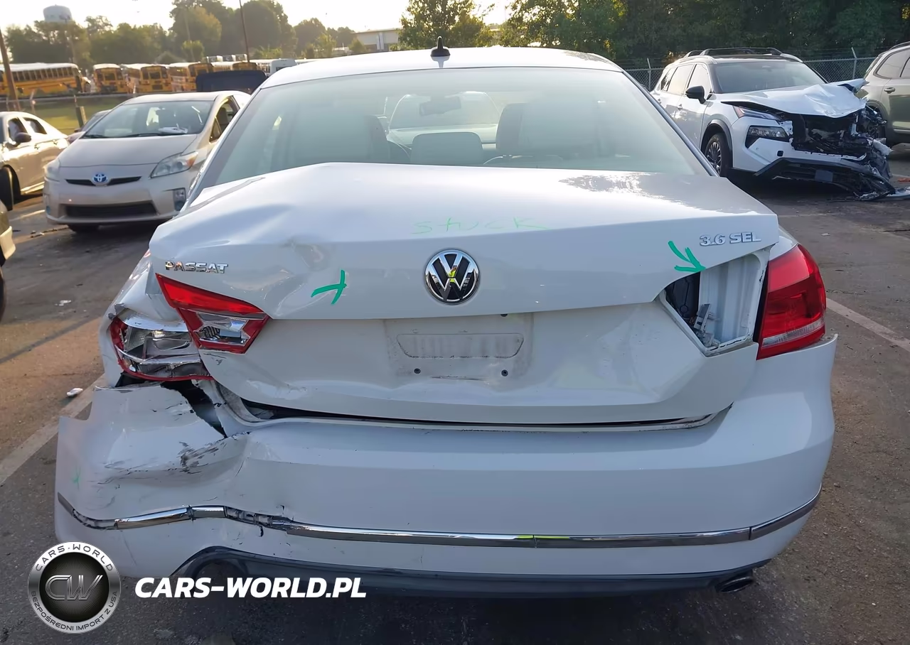 2013 Volkswagen Passat 3.6L V6 Sel Premium VIN:1VWCM7A31DC012310 - 6