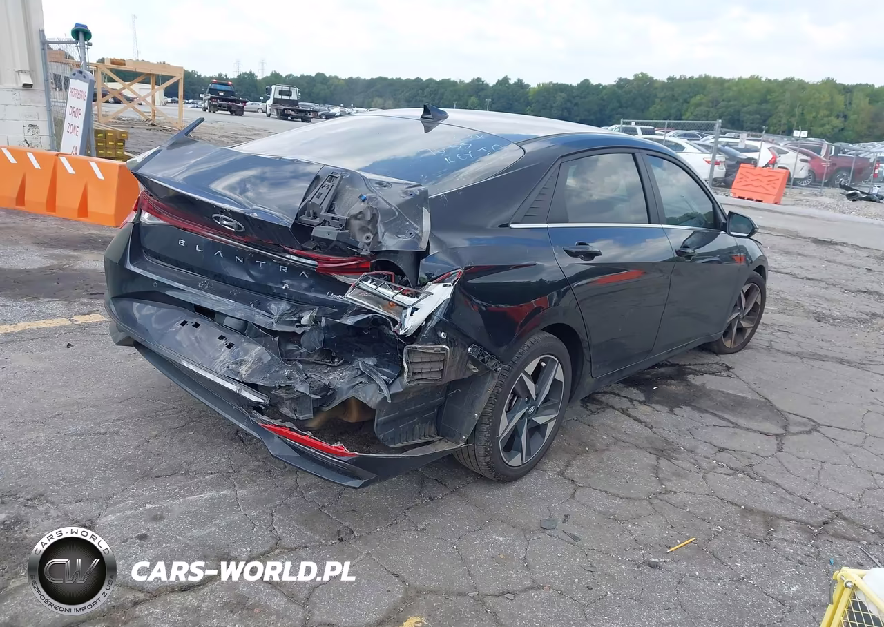 2023 Hyundai Elantra Limited VIN:KMHLP4AG0PU617635 - 4
