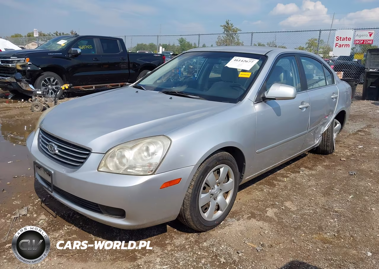 2007 Kia Optima Lx VIN:KNAGE123375124139 - 2