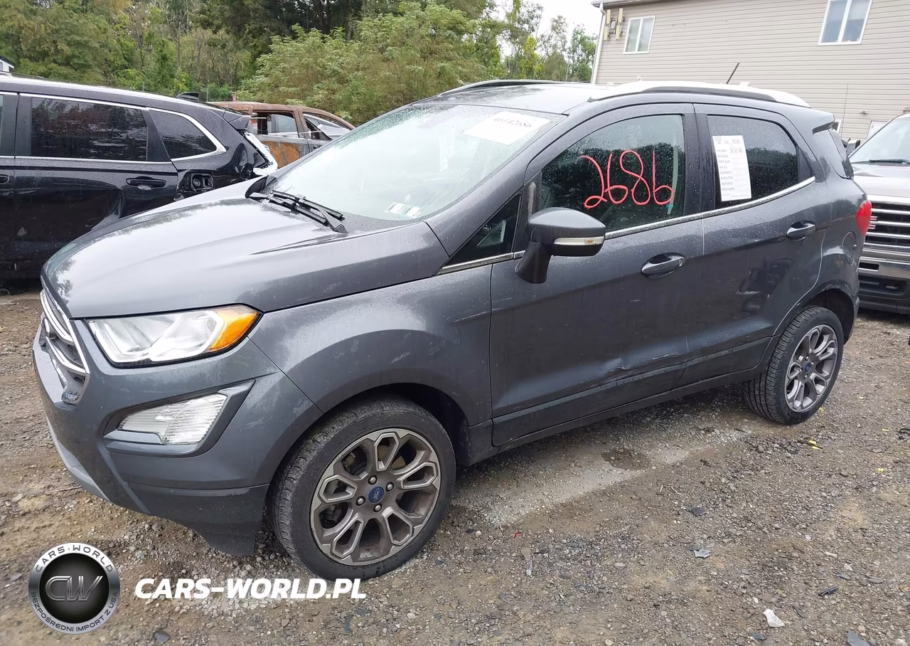 2019 Ford Ecosport Titanium VIN:MAJ6S3KL3KC294336 - 2