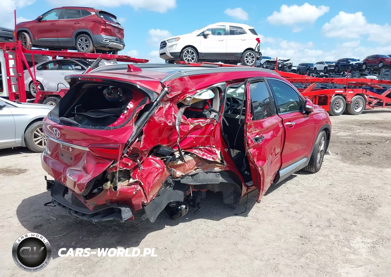 2019 Hyundai Santa Fe Limited VIN:5NMS53AD9KH028797 - 4