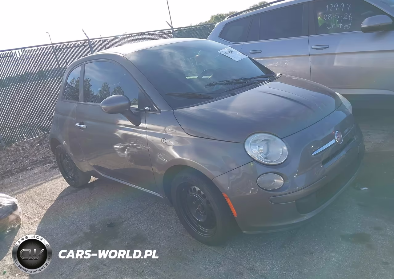 2012 Fiat 500 Pop VIN:3C3CFFAR6CT383739 - 1