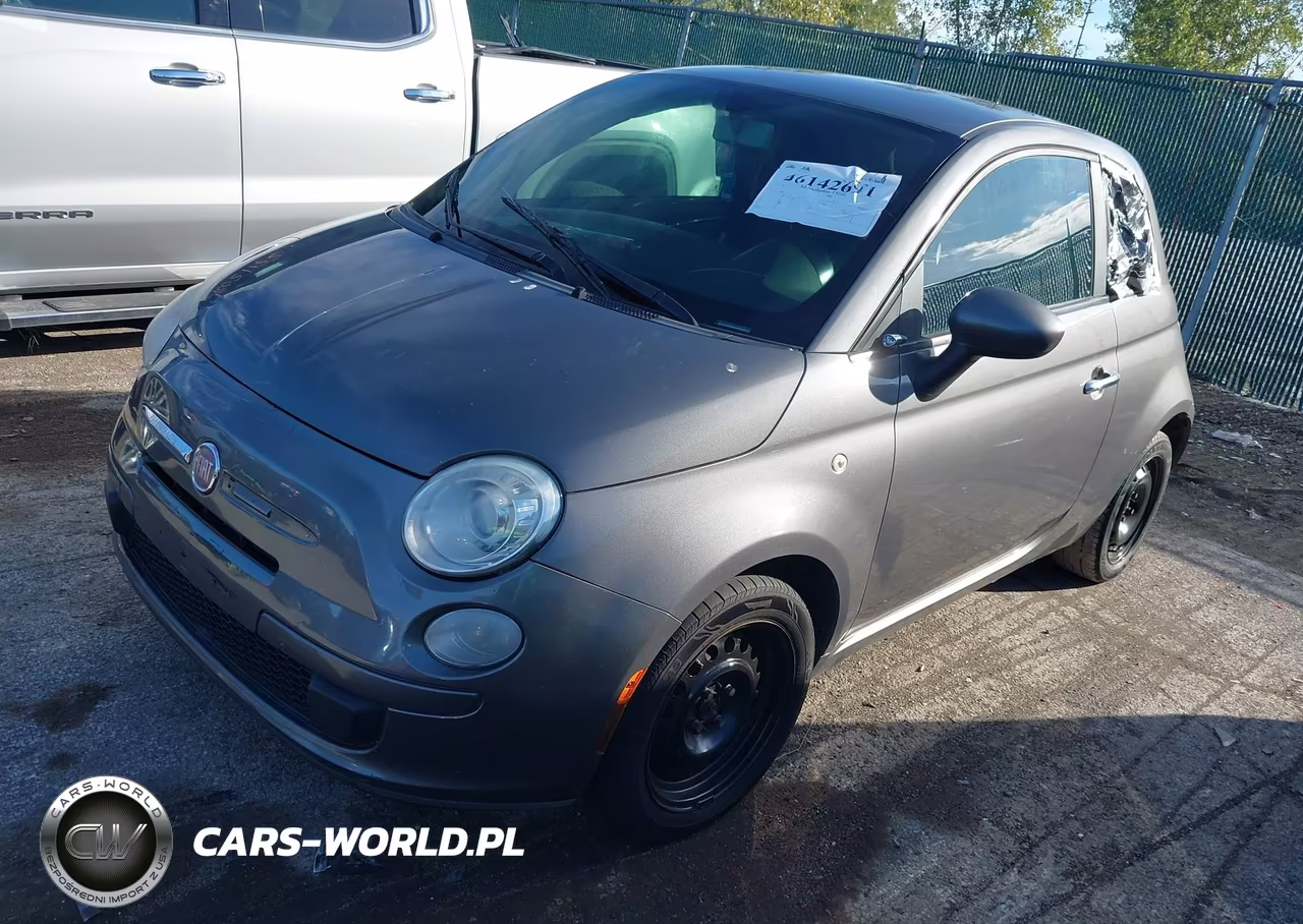 2012 Fiat 500 Pop VIN:3C3CFFAR6CT383739 - 2