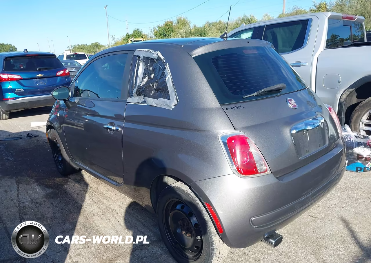 2012 Fiat 500 Pop VIN:3C3CFFAR6CT383739 - 3